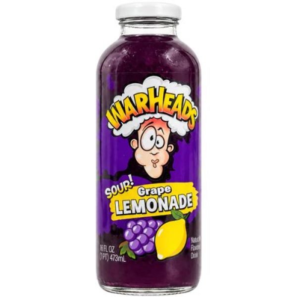 Warheads Sour Grape Lemonade 473ml