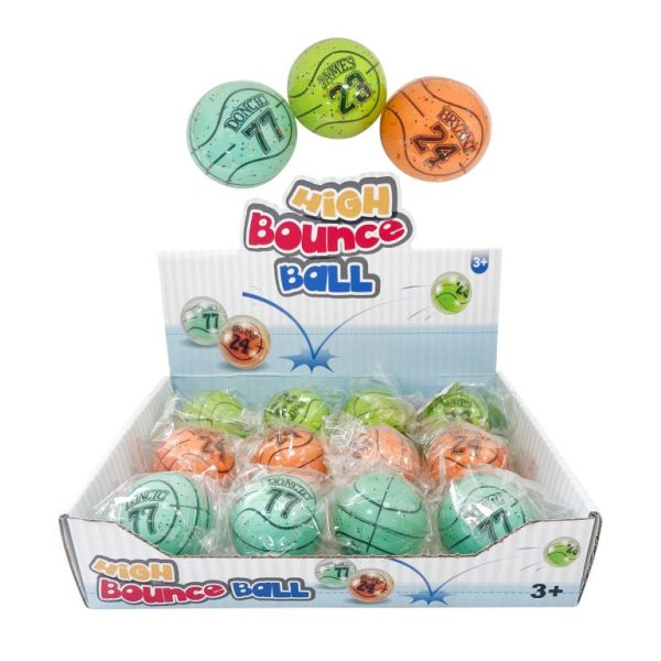 Basketball Themed High Bounce Ball