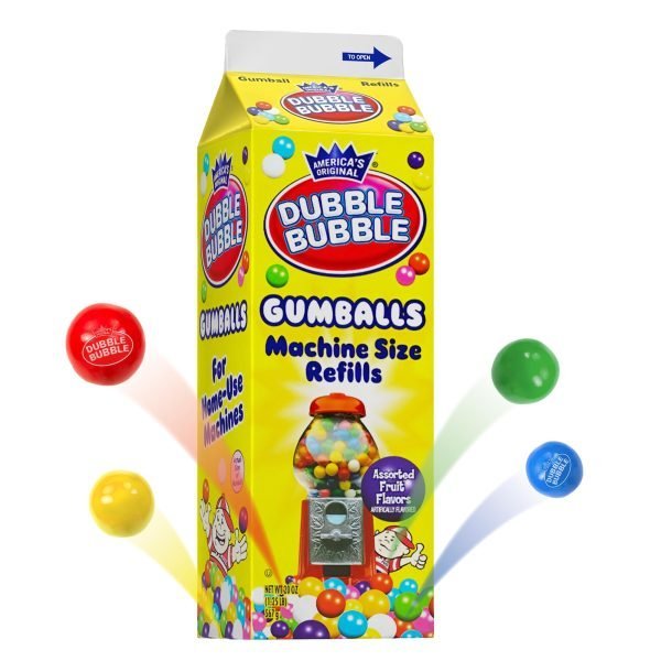 Bubble Dubble Assorted Gumballs 567g