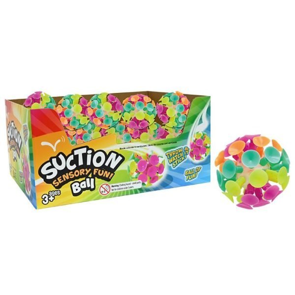 Suction Cup Colourful Sensory Balls