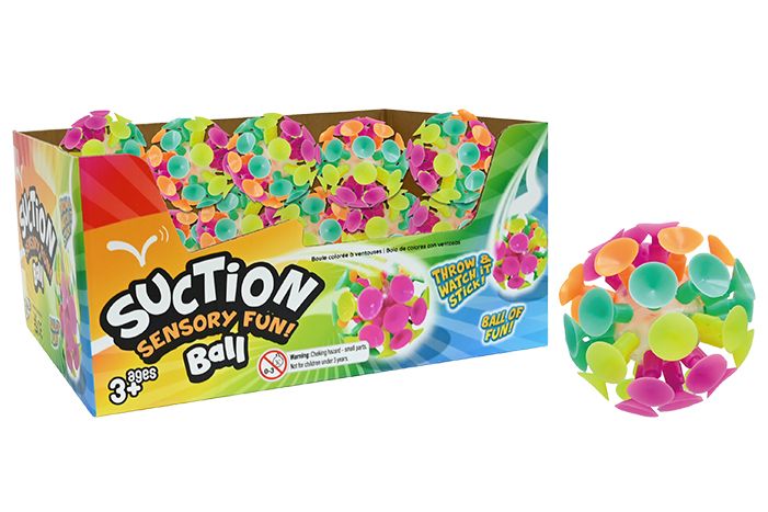 Suction Cup Colourful Sensory Balls
