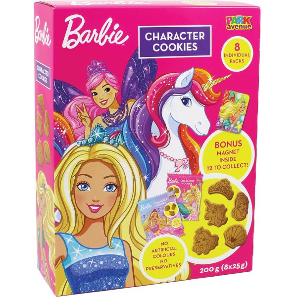 Barbie Character Cookies Box 200g