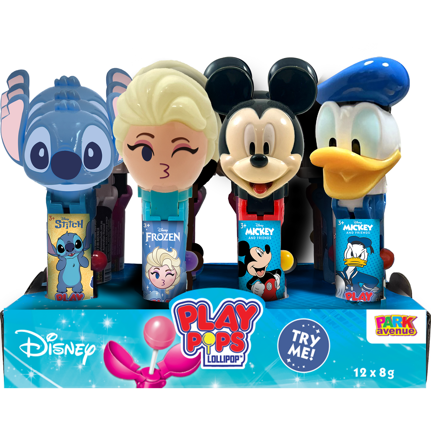 Assorted Disney Play Pops 8g