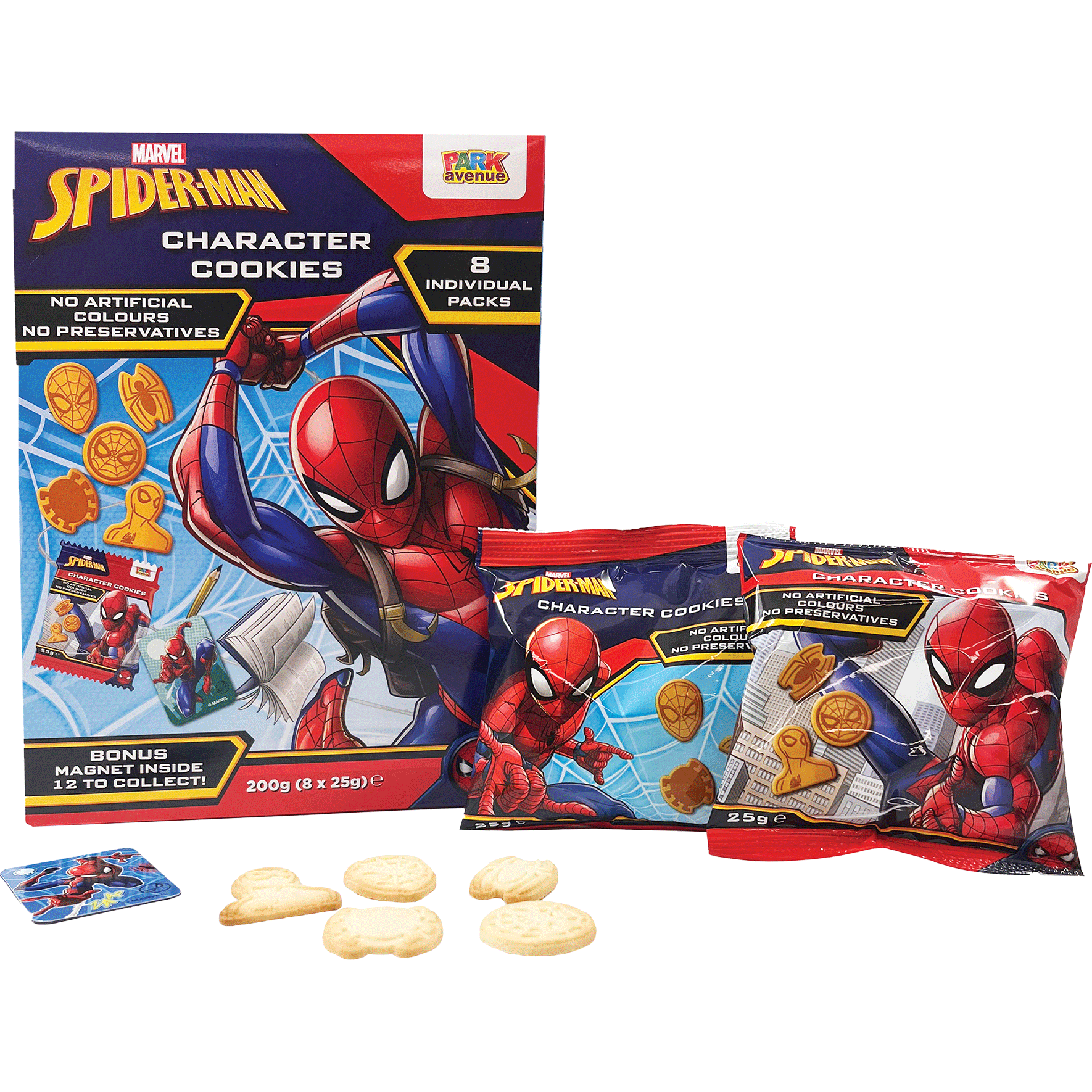 Spiderman Character Cookies 200g