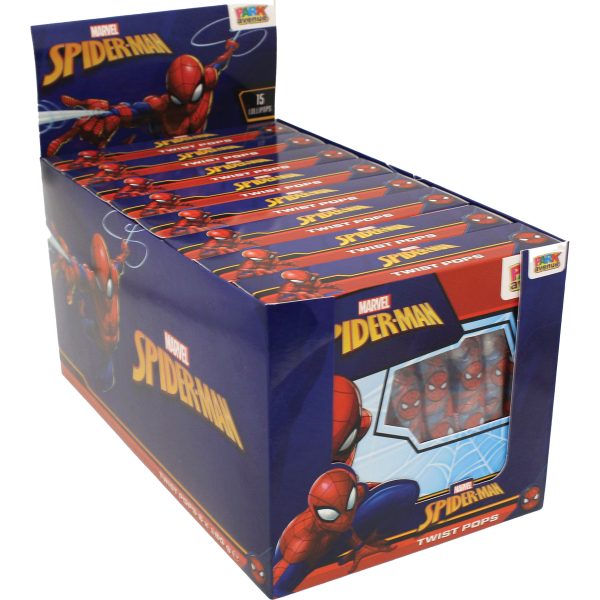 Spiderman Twist Pops 180g