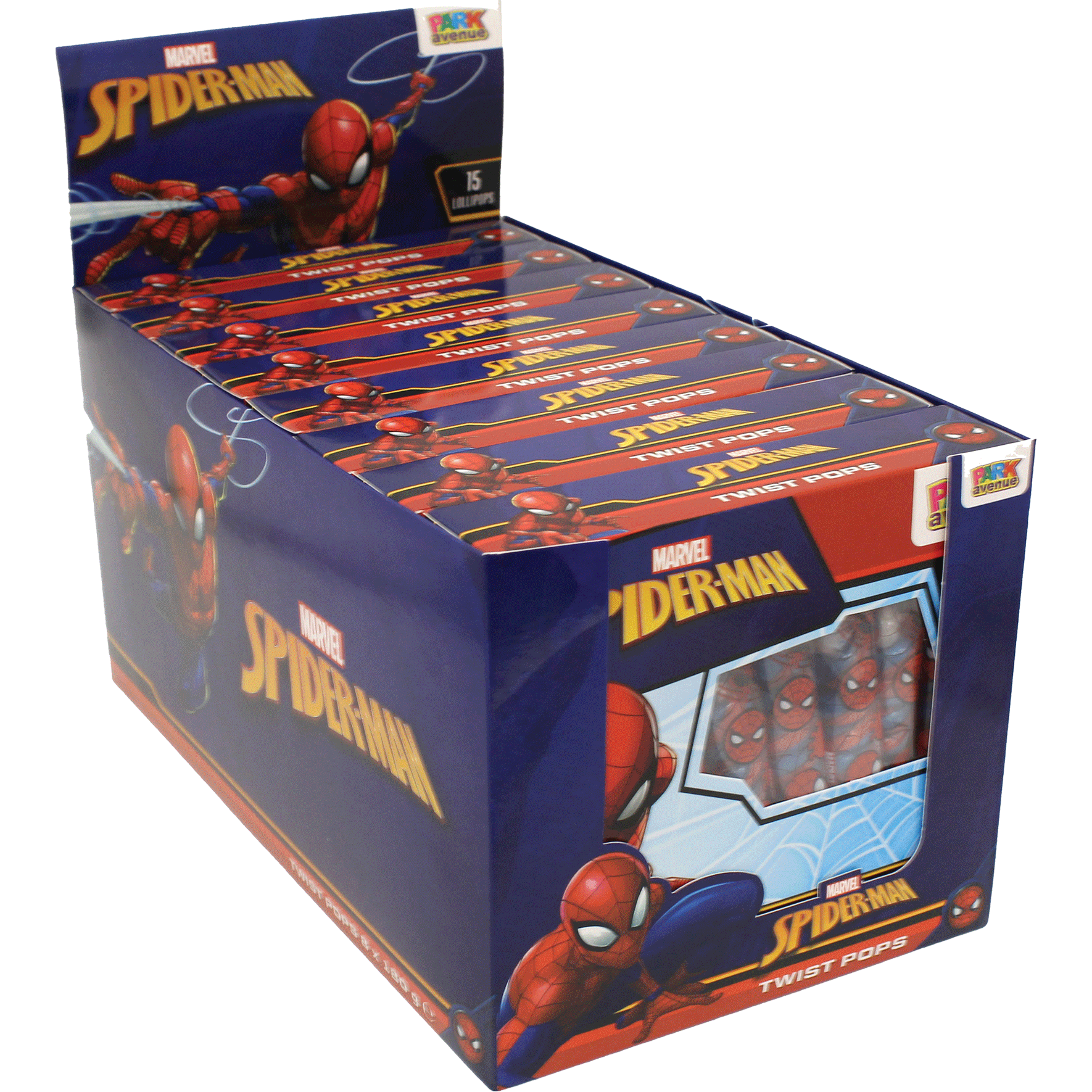 Spiderman Twist Pops 180g