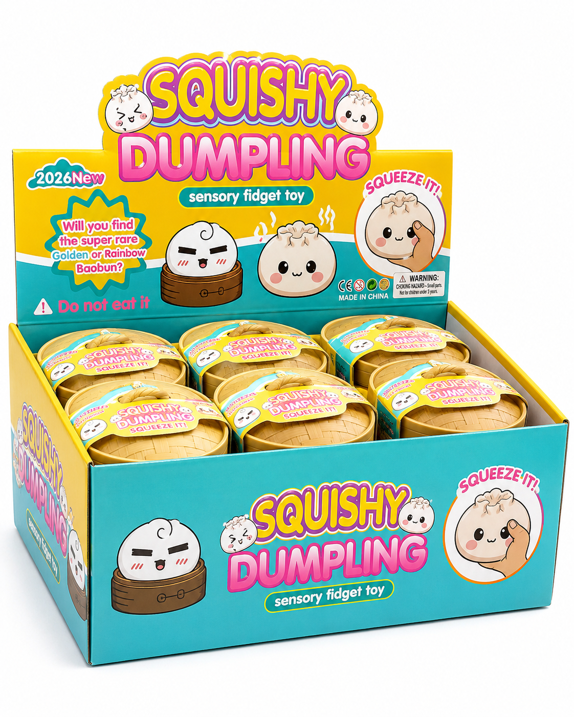 Squeeze Dumpling Fidget Toy