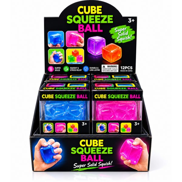 Colourful Squeeze Cube Candy Fidget Toy