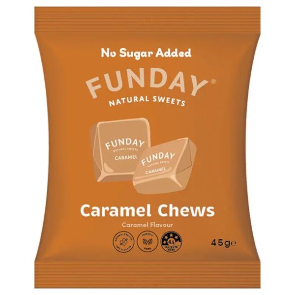 Funday Caramel Chews 45g