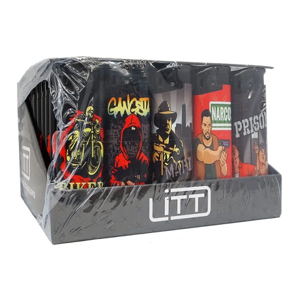 LITT Electronic Pattern Lighter - Gangsta