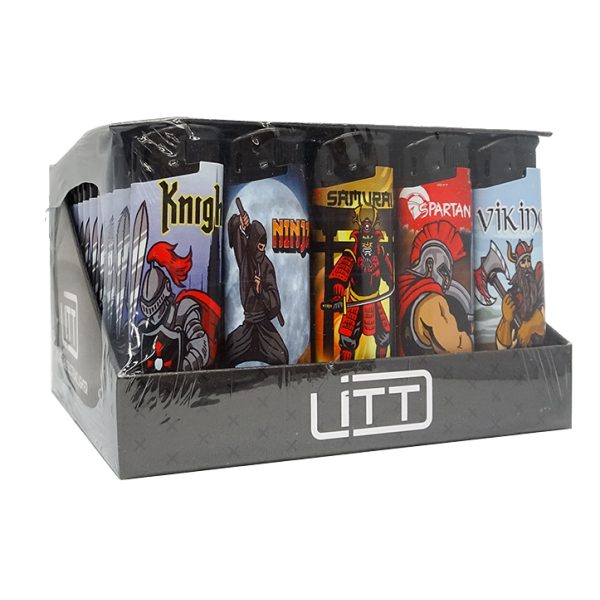 LITT Electronic Pattern Lighter - Warriors