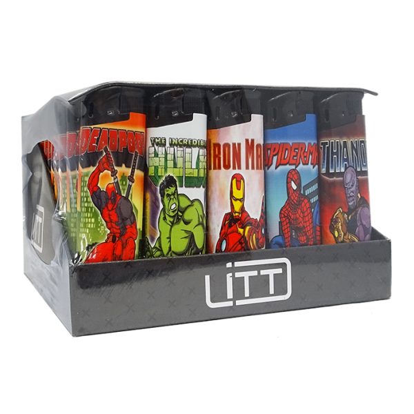 LITT Electronic Pattern Lighter - Superheroes