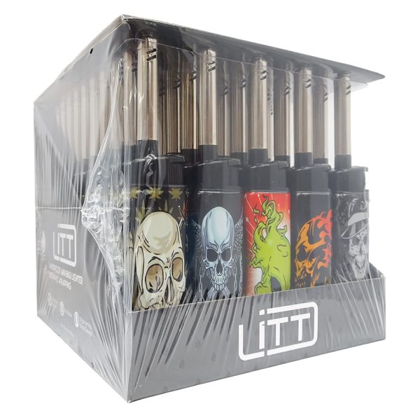 LITT Mini BBQ Jet Lighter - Skulls