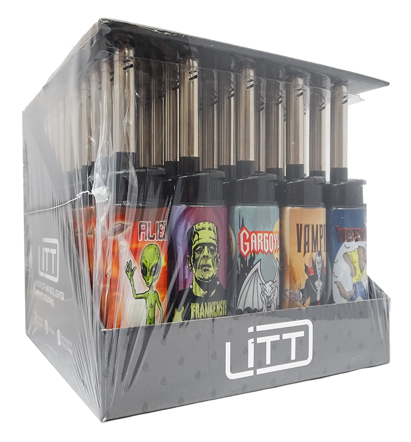 LITT Mini BBQ Jet Lighter - Monsters