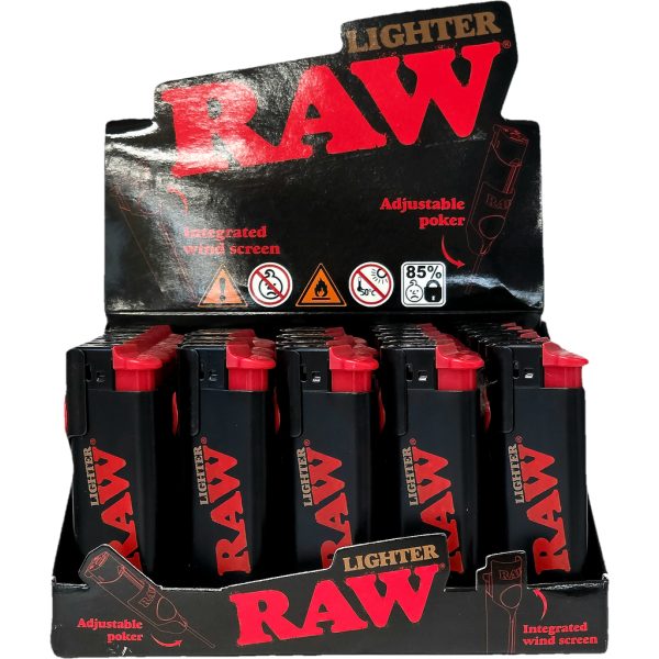 Raw Windproof Lighter Black