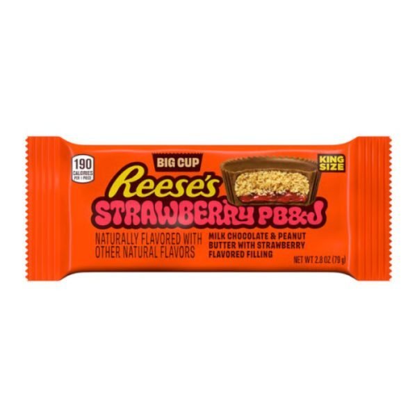 Reese's Big Cup King Size Strawberry PB&J 79g