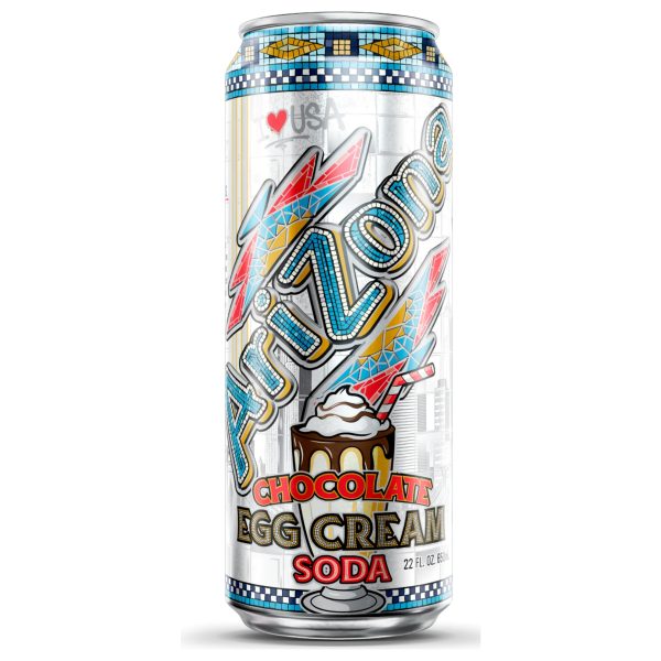 Arizona Tea Can Chocolate Egg Cream 650ml