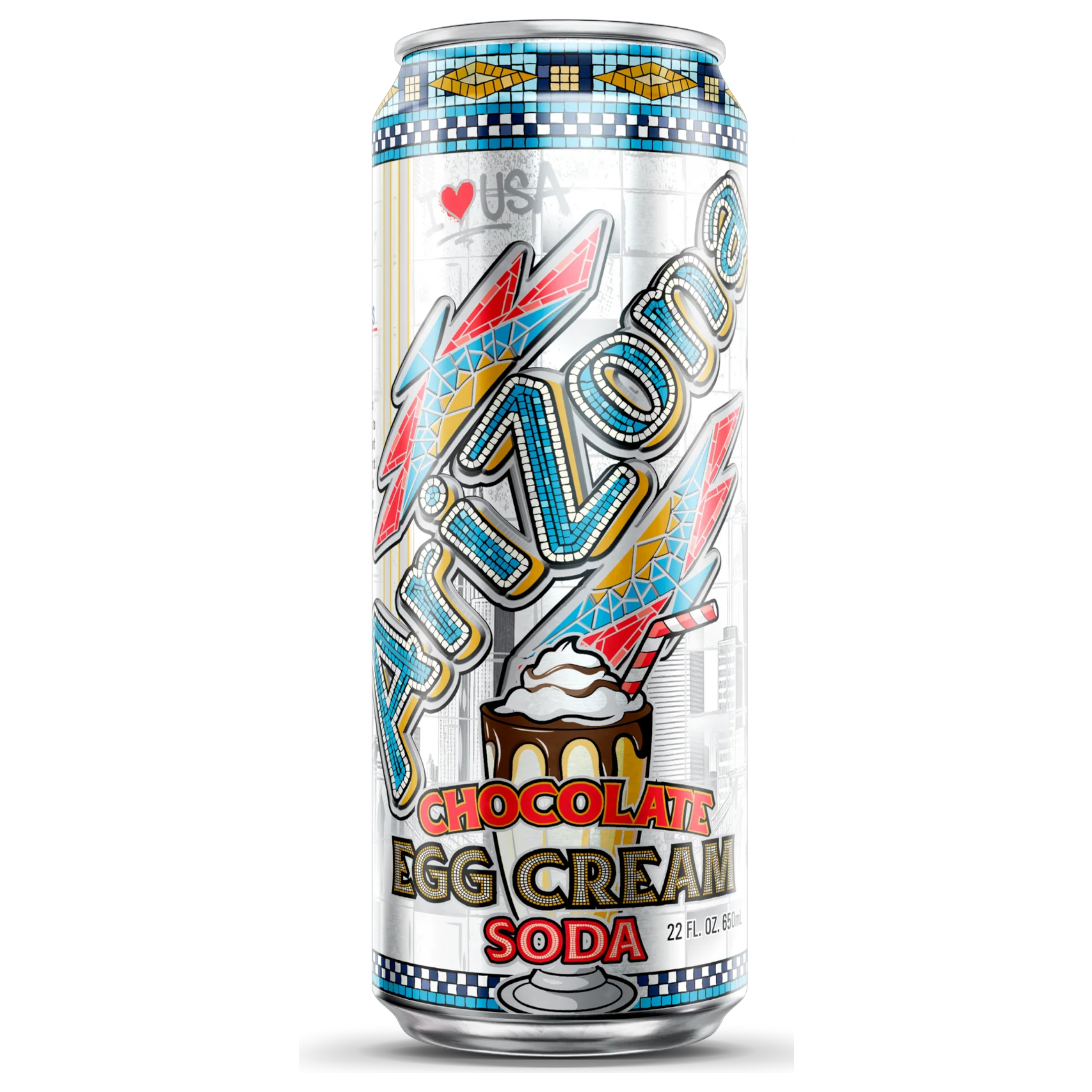 Arizona Tea Can Chocolate Egg Cream 650ml