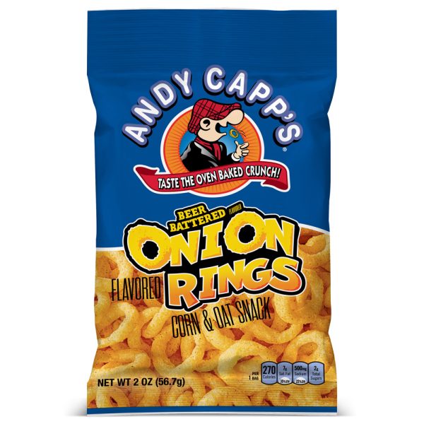 Andy Capp's Beer Battered Onion Rings 56g