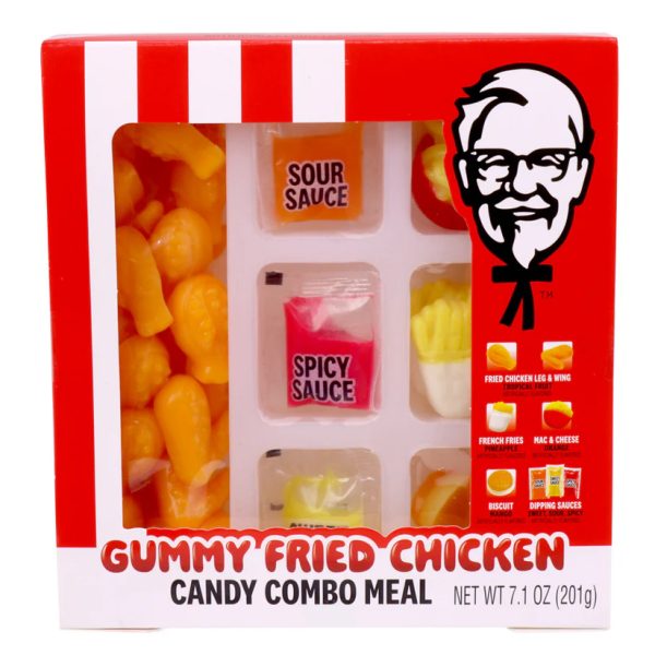 Frankford KFC Gummy Fried Chicken Combo Meal 201g