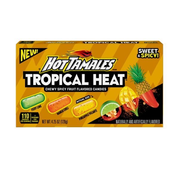 Hot Tamales Tropical Heat Theatre Box 120g