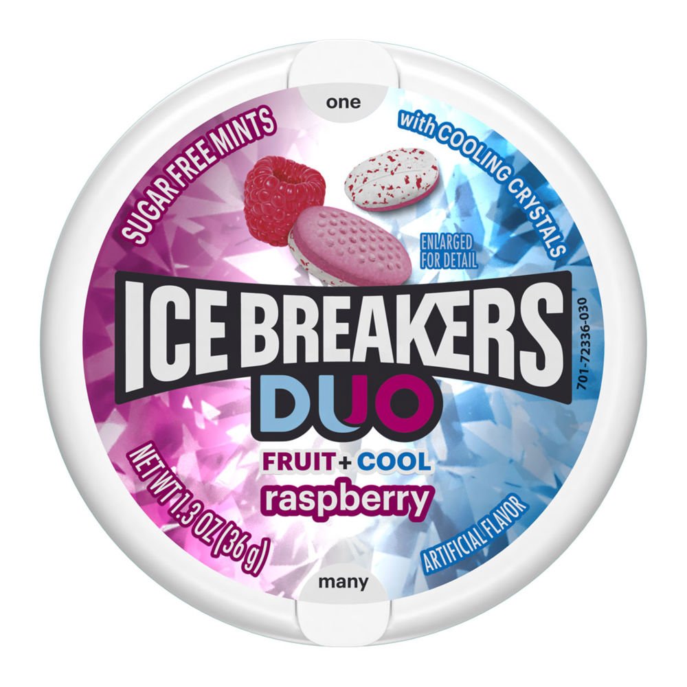 Ice Breakers Duo Mints Raspberry 37g