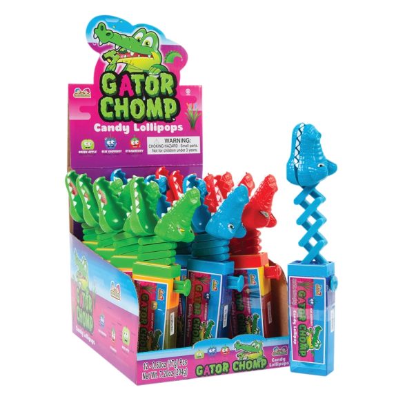 Kidsmania Gator Chomp lollipop 17g