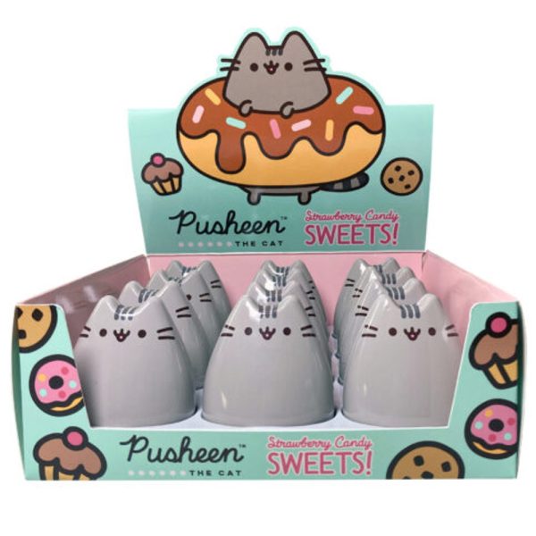Pusheen The Cat Strawberry Candy Tin 42g