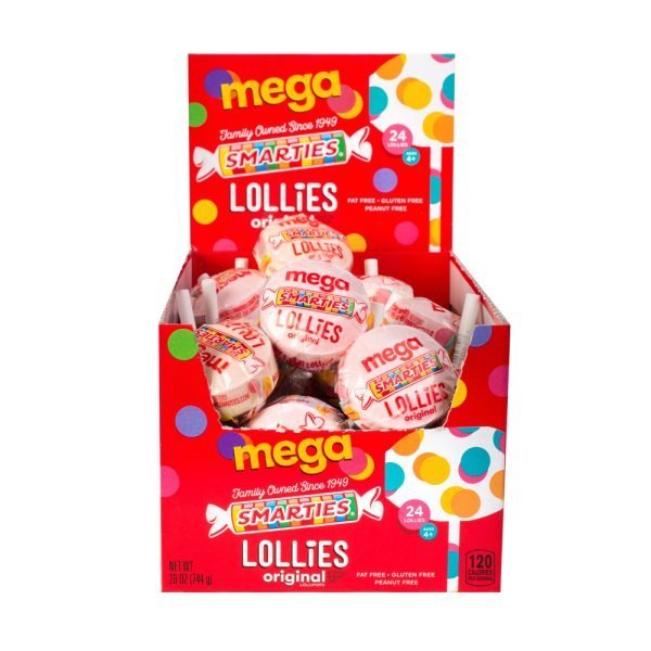 Smarties Mega Lollies Original Lollipop
