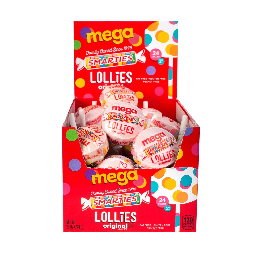 Smarties Mega Lollies Original Lollipop