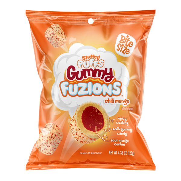Stuffed Puffs Gummy Fuzions Chili Mango 120g