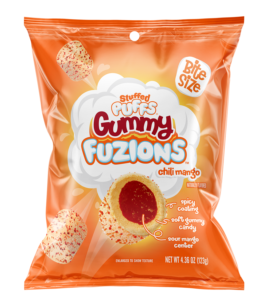 Stuffed Puffs Gummy Fuzions Chili Mango 120g