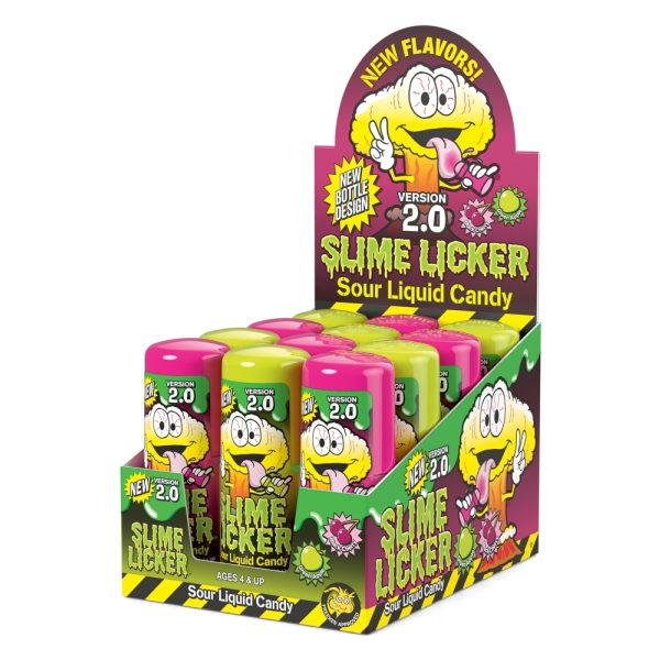 Toxic Waste Slime Licker 2.0 Green Apple & Black Cherry 57g