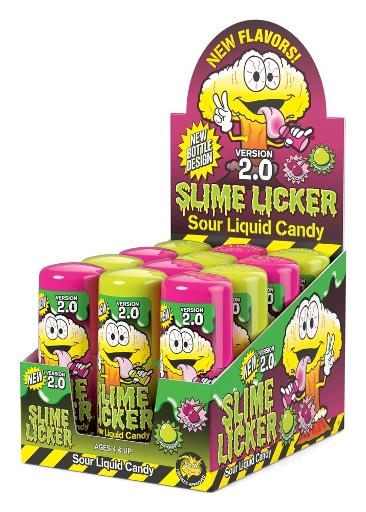 Toxic Waste Slime Licker 2.0 Green Apple & Black Cherry 57g
