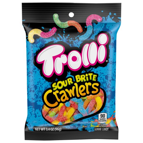 Trolli Value Peg Sour Brite Crawlers 96g