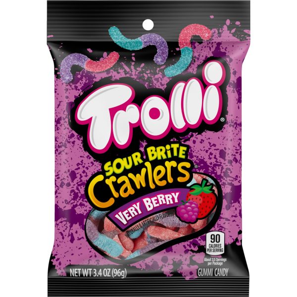 Trolli Value Peg Very Berry 96g