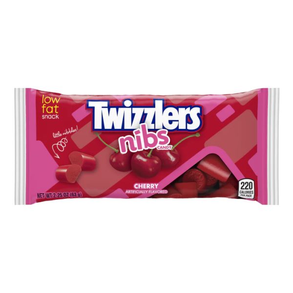 Twizzlers Cherry Nibs Standard Bar 64g