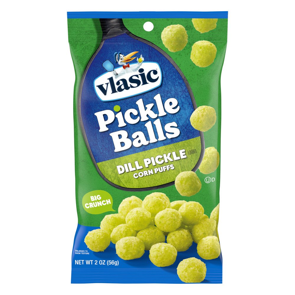 VLASIC Dill Pickle Corn Puff Snacks 57g
