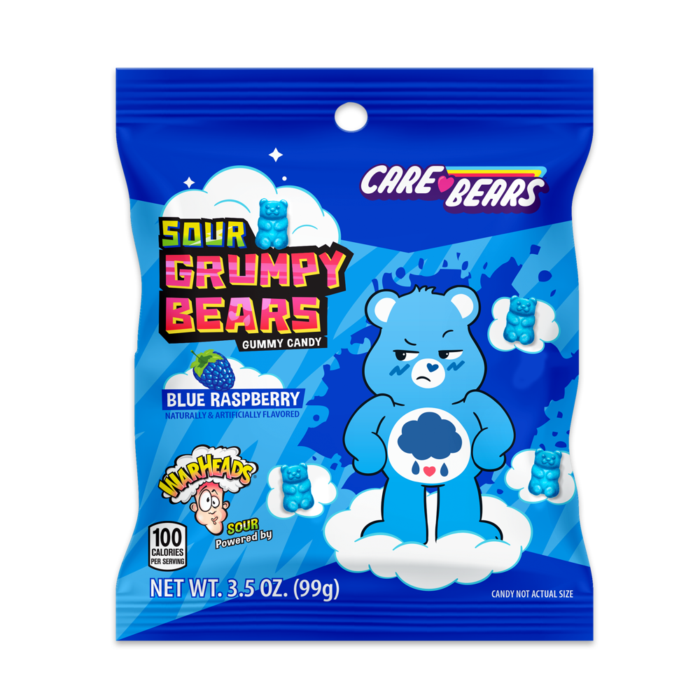 Warheads Care Bears Sour Grumpy Bears Value Bag 99g