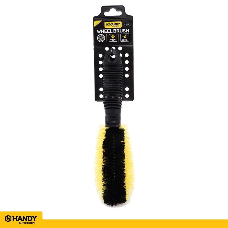 Wheel Brush Black & Yellow 260mm x 80mm