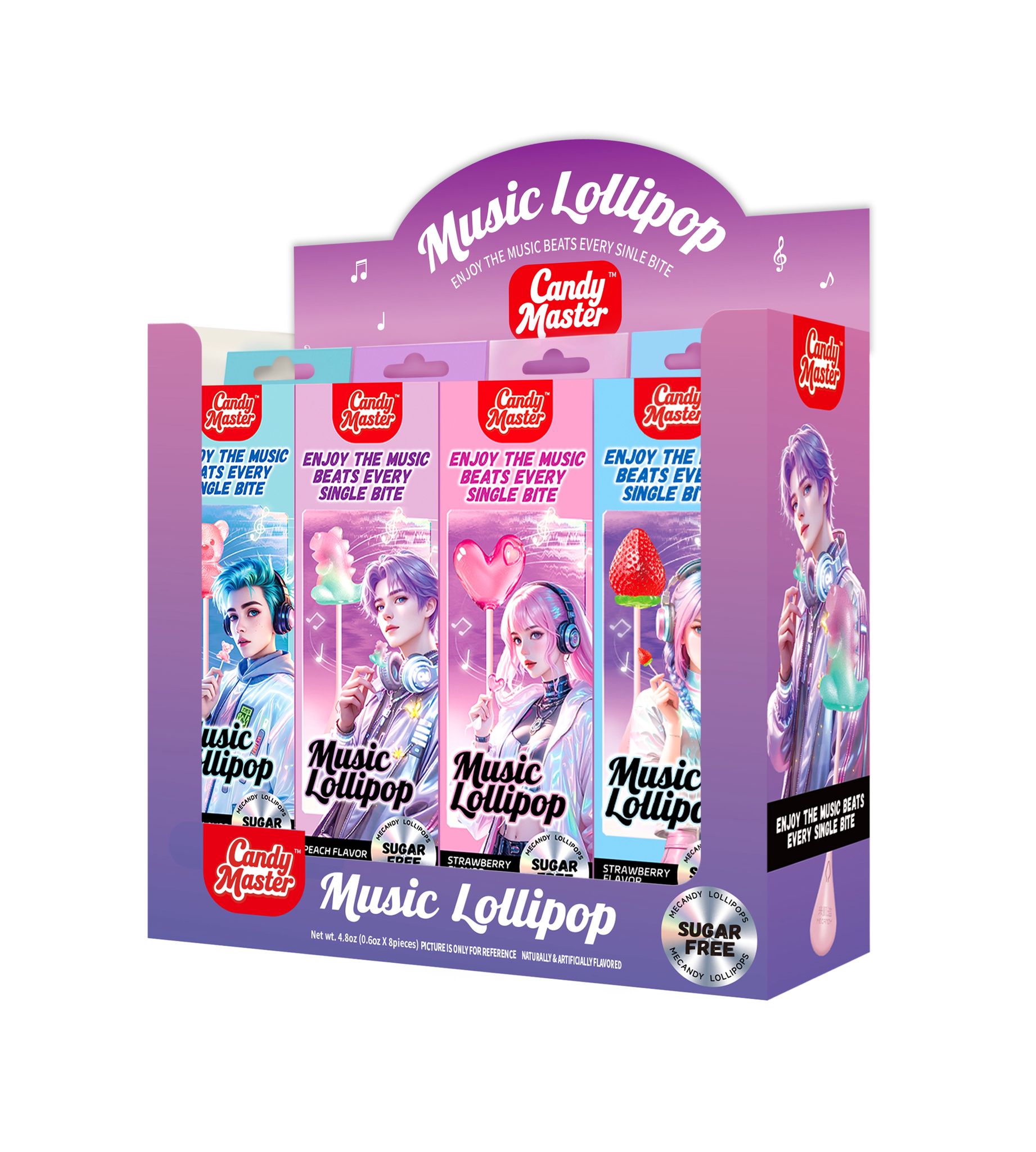Candy Master Musical Lollipop 18g