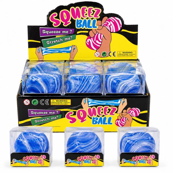 Marbled Stress Relief Cube Squeezy