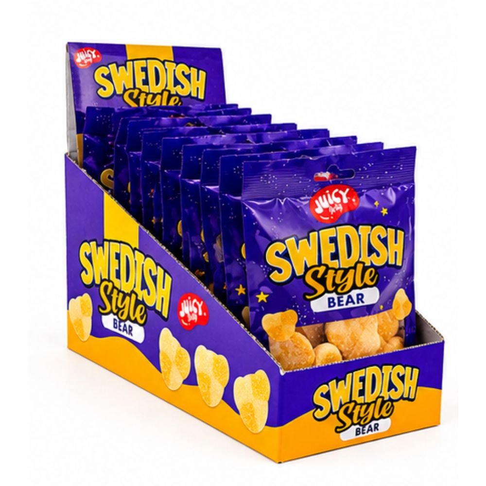 Juicy Jelly Swedish Mango Bear Hang Bag 100g - Image 3