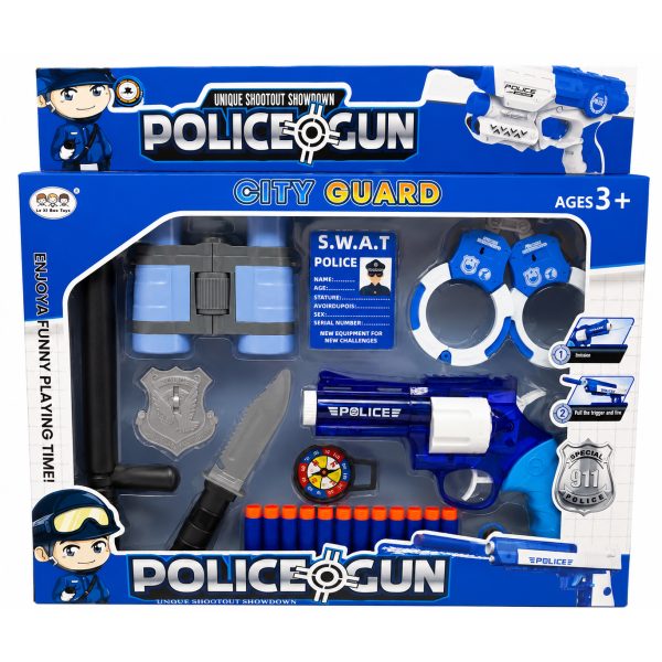 Police Gun Toy Set