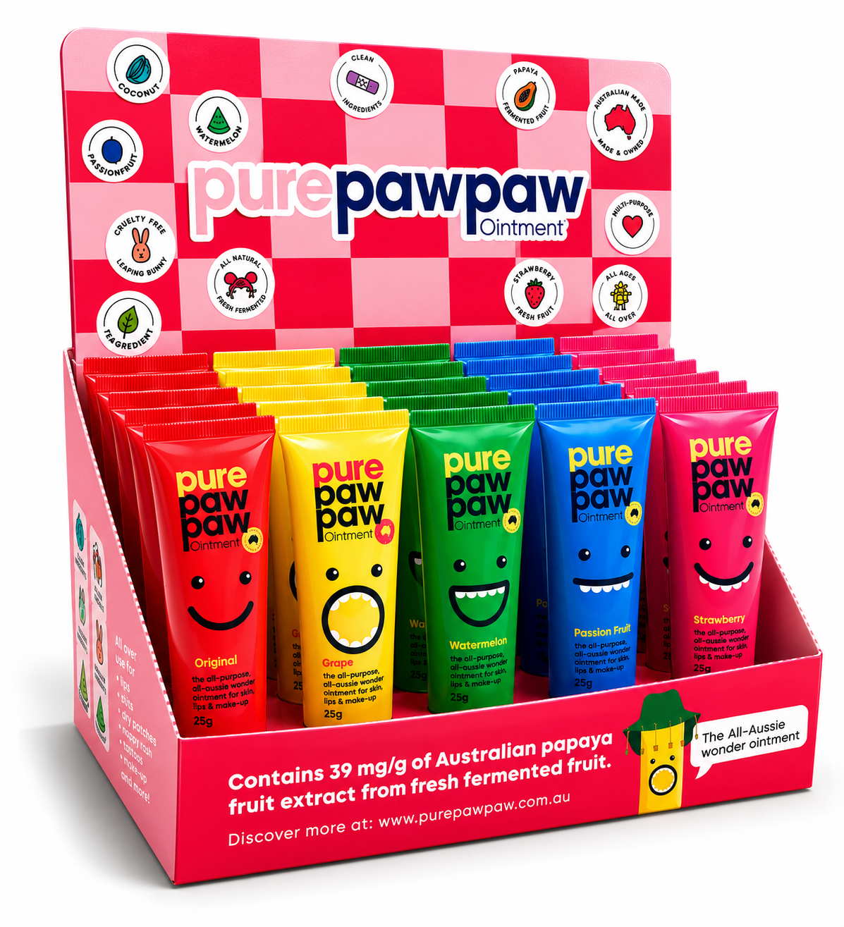 Pure Paw Paw Counter Display