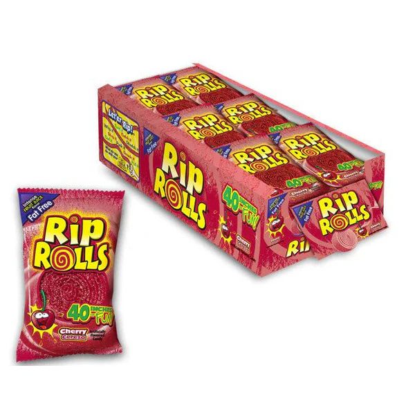 Rip Rolls Cherry 40g