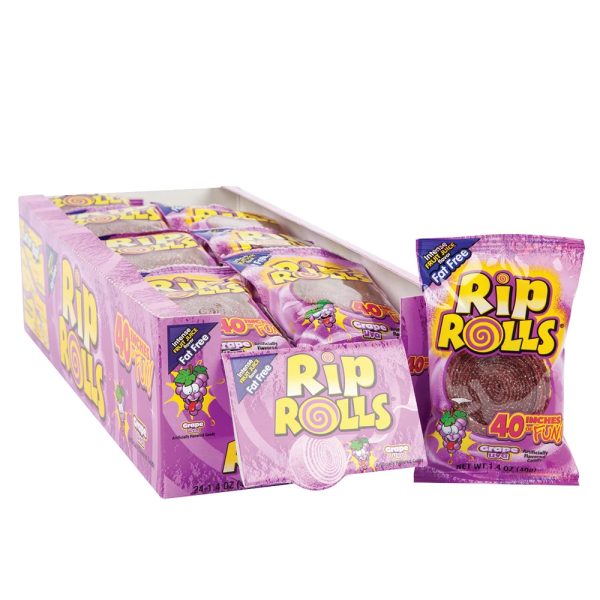 Rip Rolls Grape 40g