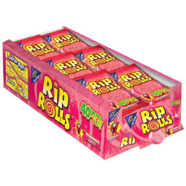 Rip Rolls Strawberry 40g