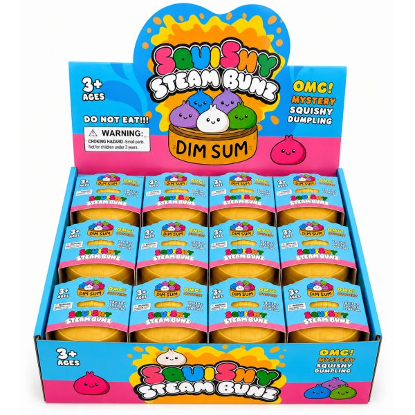 Squishy Steam Rainbow Bunz Mystery Dumplings