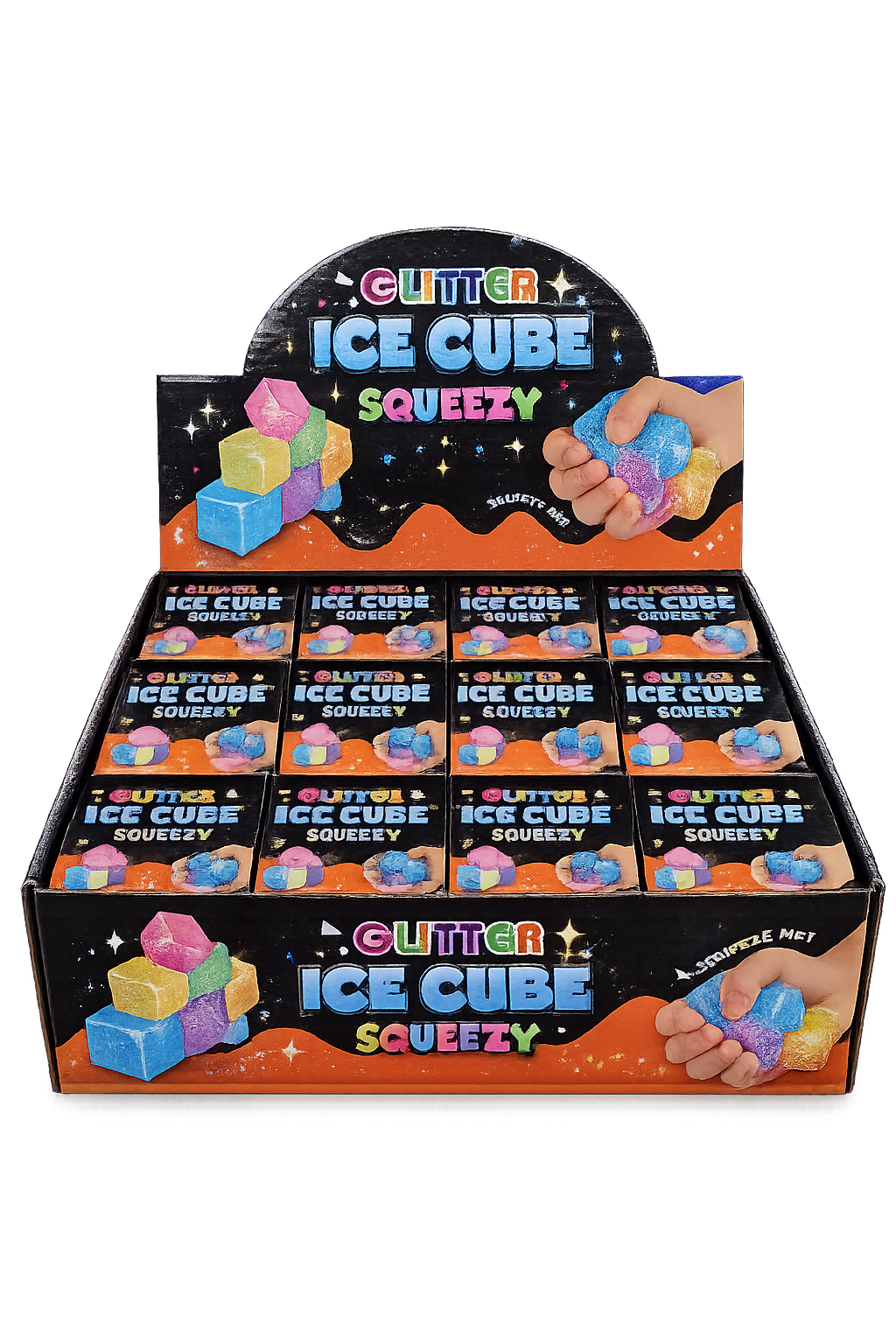 Ice Cube Snow Flake Squeezy